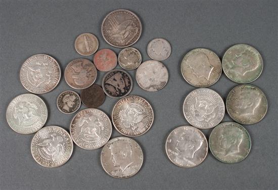 Assortment of United States silver 13811d