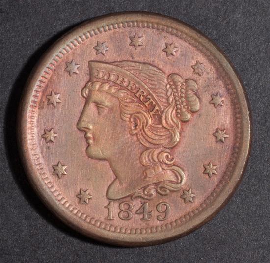 United States coronet type copper