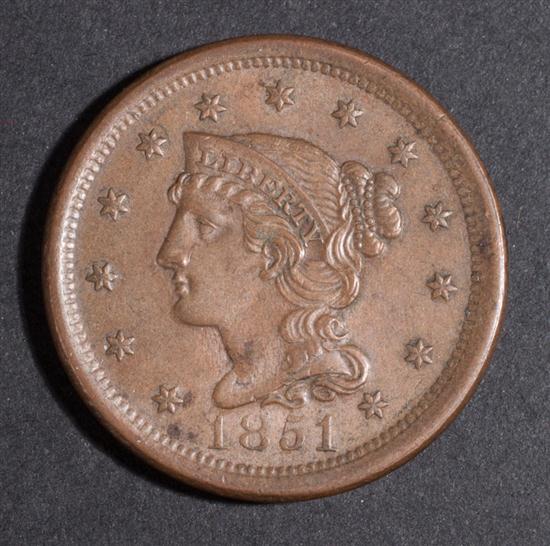 United States coronet type copper