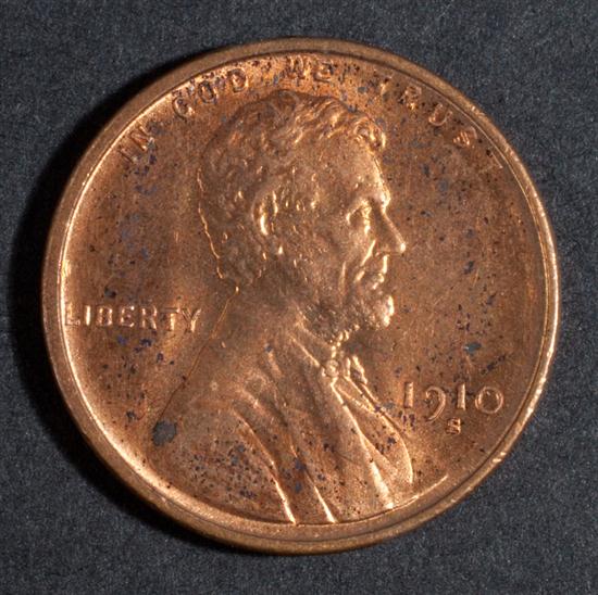 Four United States Lincoln bronze cents: