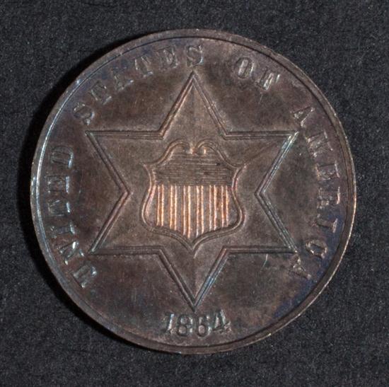 United States silver three-cent