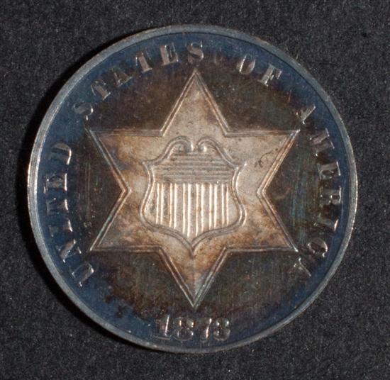 United States silver three cent 1381cf