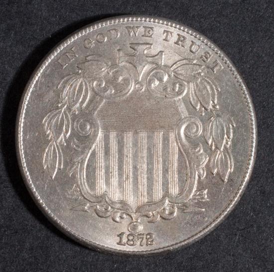 United States Shield type nickel