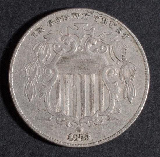 United States Shield type nickel