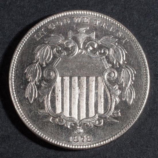 United States Shield type nickel 1381f7