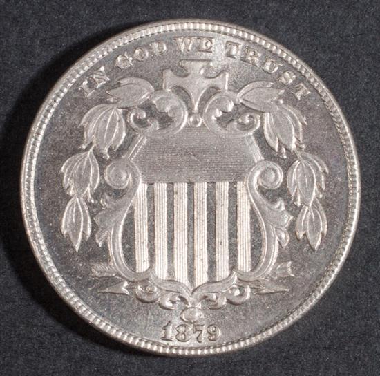 United States Shield type nickel 1381f8