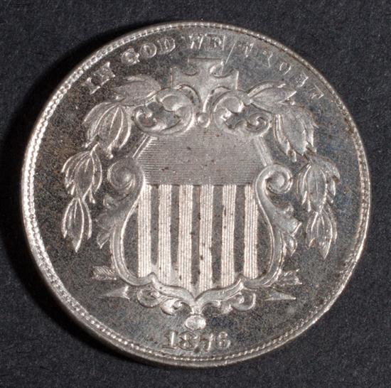 United States Shield type nickel