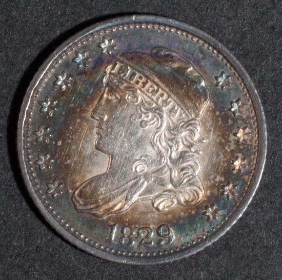 United States capped bust type 13821f