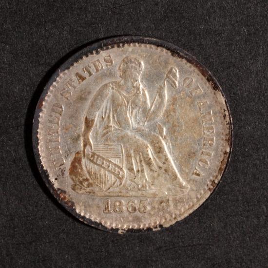 United States seated Liberty type 13823e