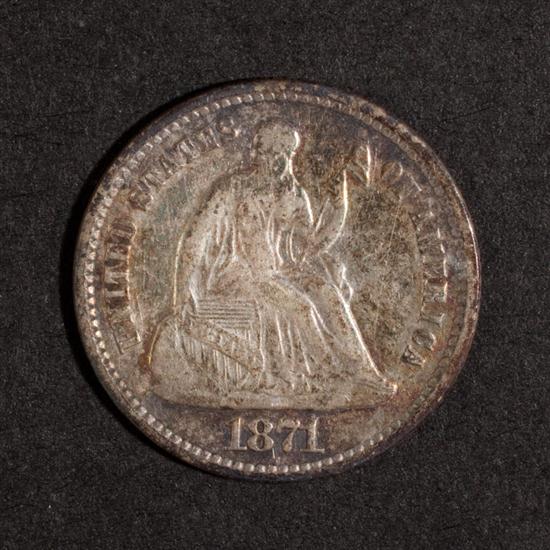 Two United States seated Liberty 138242