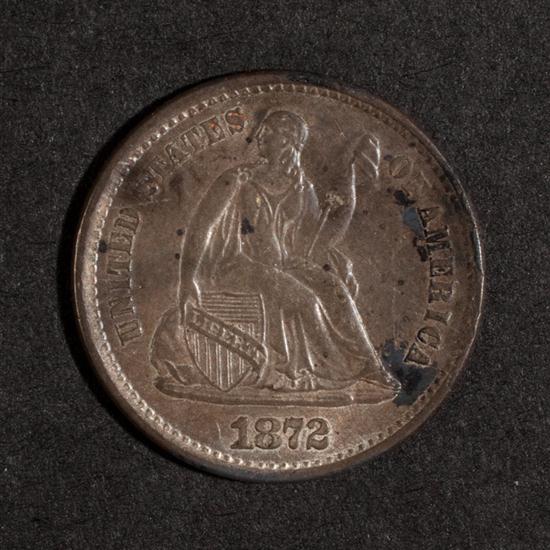 Two United States seated Liberty 138243
