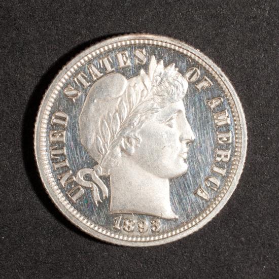 United States Barber type silver