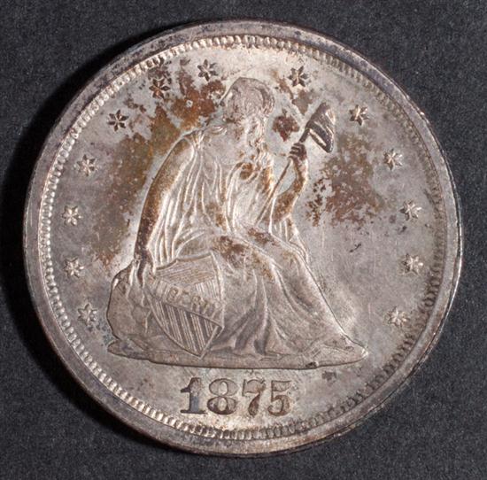 United States silver twenty cent 138286