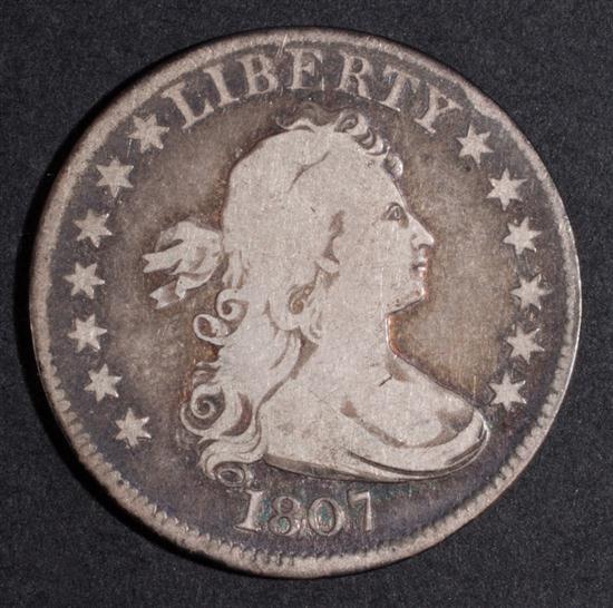 United States draped bust type 13828d