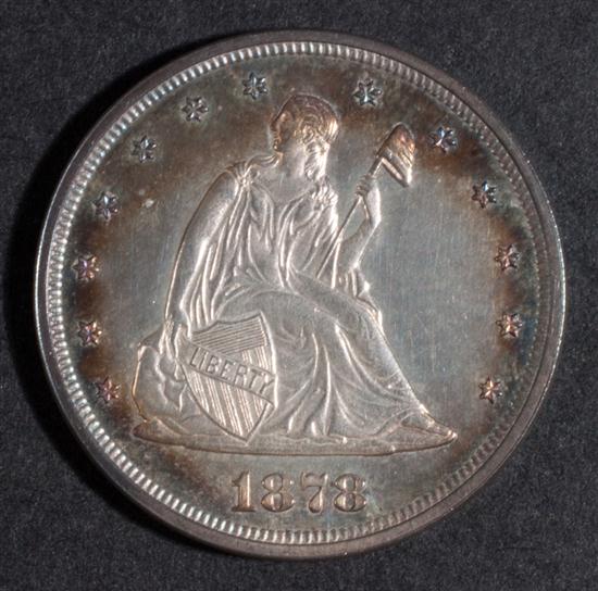 United States silver twenty cent 13828a