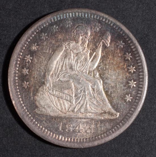 United States seated Liberty type 138299