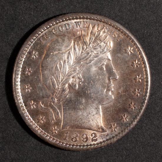 United States Barber type silver