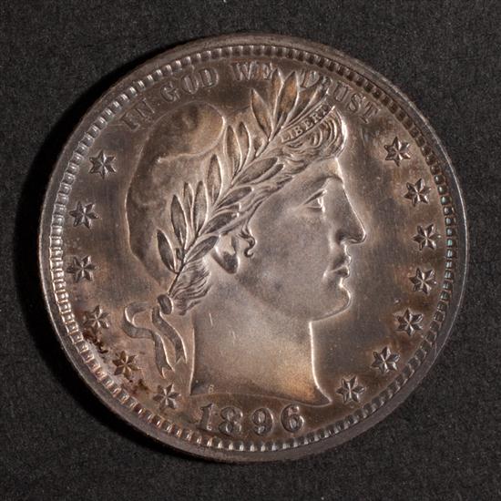 United States Barber type silver