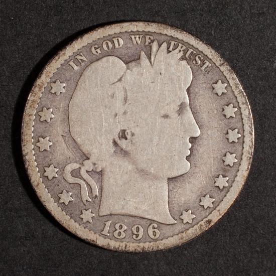 United States Barber type silver