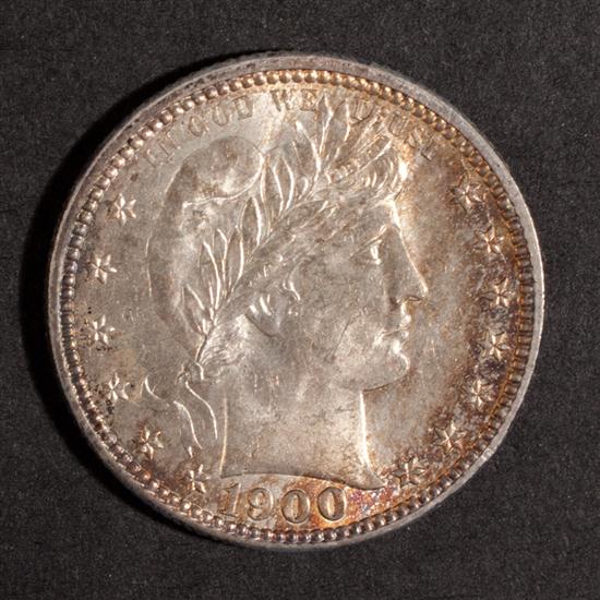 United States Barber type silver