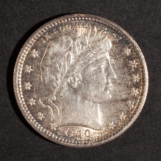 Two United States Barber type silver
