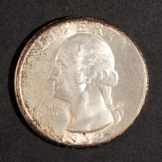 United States Washington type silver