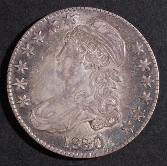 Two United States capped bust type