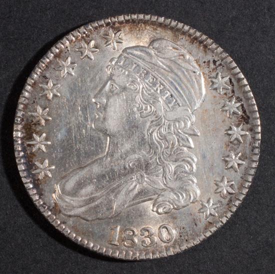 United States capped bust type 13830c