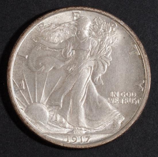 United States walking Liberty type 138340