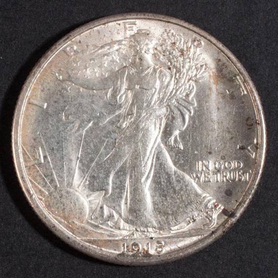 United States walking Liberty type 138341