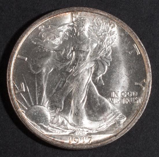 United States walking Liberty type 13833f