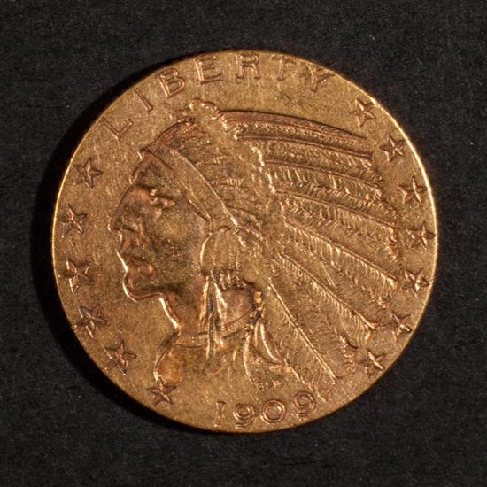 Two United States Indian head type