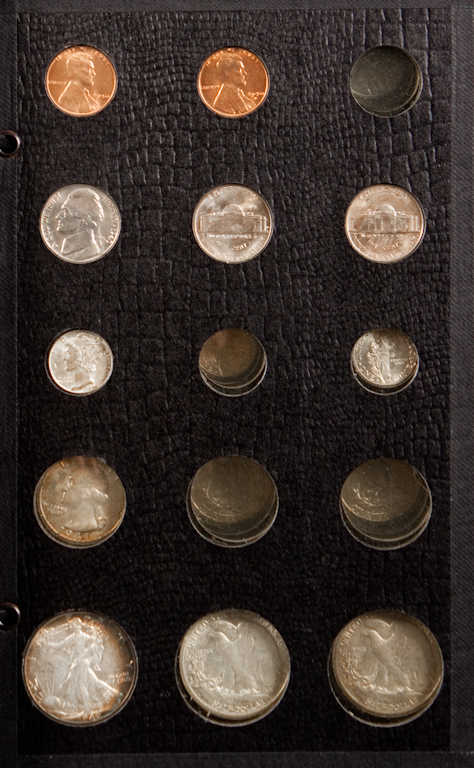 Collection of United States coins