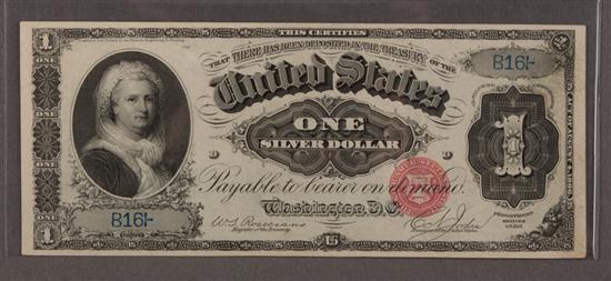 United States 1 00 Silver Certificate 1383f8