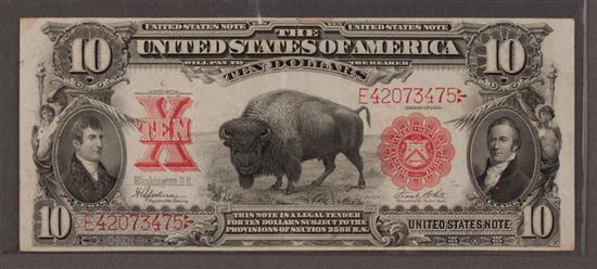 United States Legal Tender 10 00 1383f2