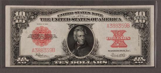 United States Legal Tender 10 00 1383f3