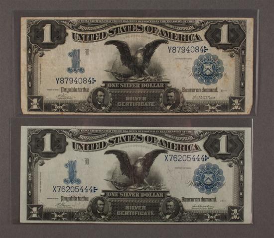 Two United States $1.00 Silver