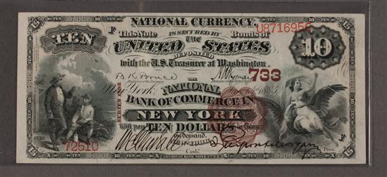 United States $10.00 National Bank