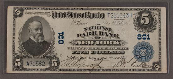 United States 5 00 National Bank 13842b