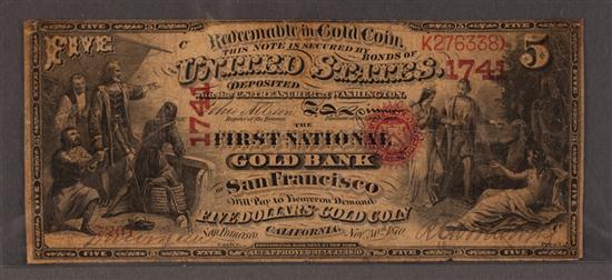 United States 5 00 National Gold 138435