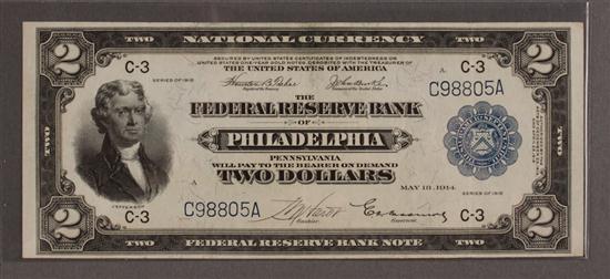 United States $2.00 Federal Reserve