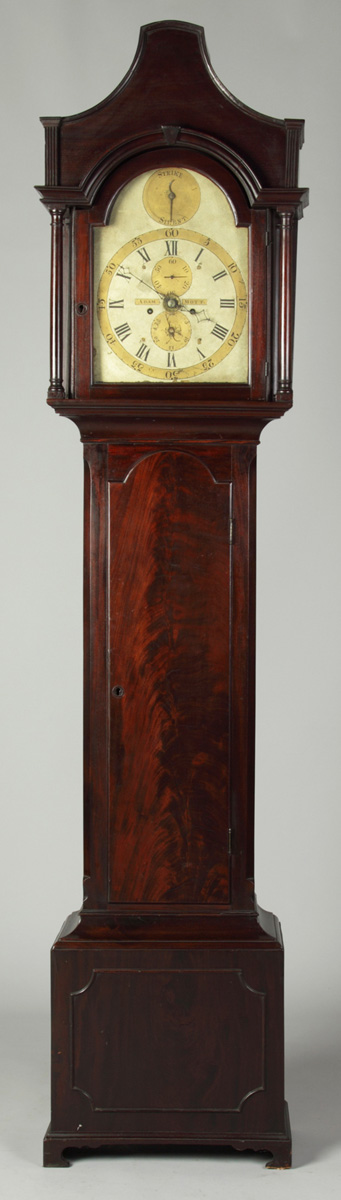 Adam Mott Tall Case Clock Mahogany 138473