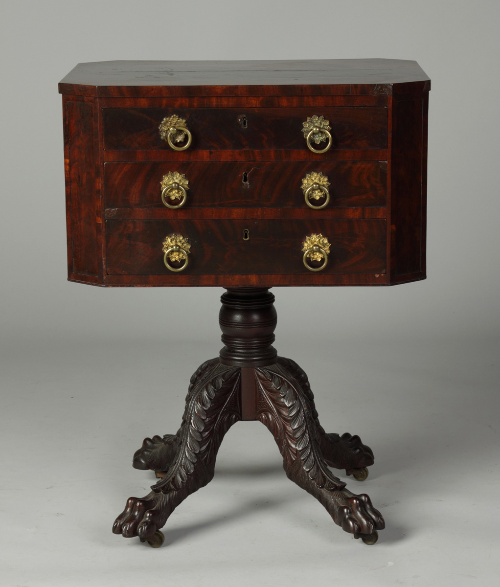 3 Drawer Mahogany Writing Stand 138497