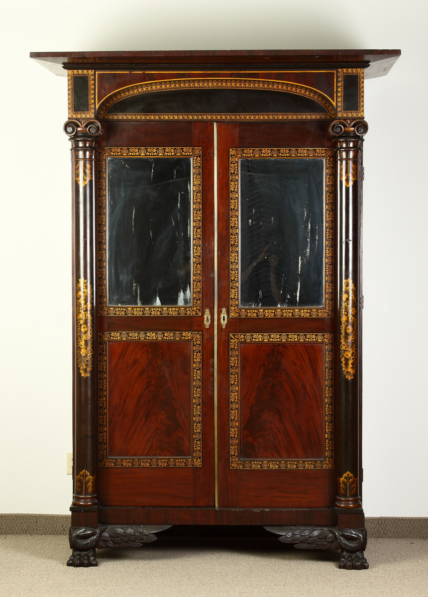 Joseph Meeks NY Figured Mahogany 1384a9