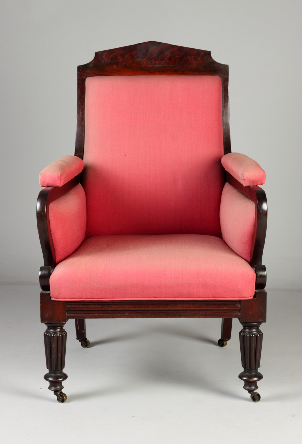 Empire Arm Chair Fluted legs ending