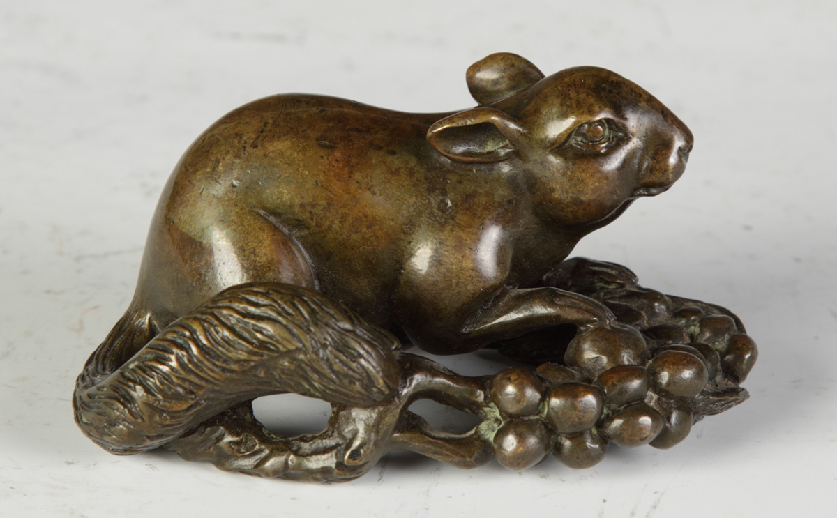 Oriental Bronze Squirrel Condition  1384ed
