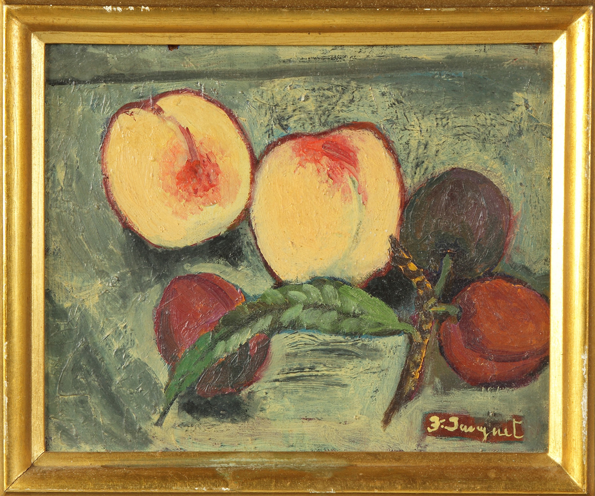 Oriental O C Peaches Sgn lower 1384f6