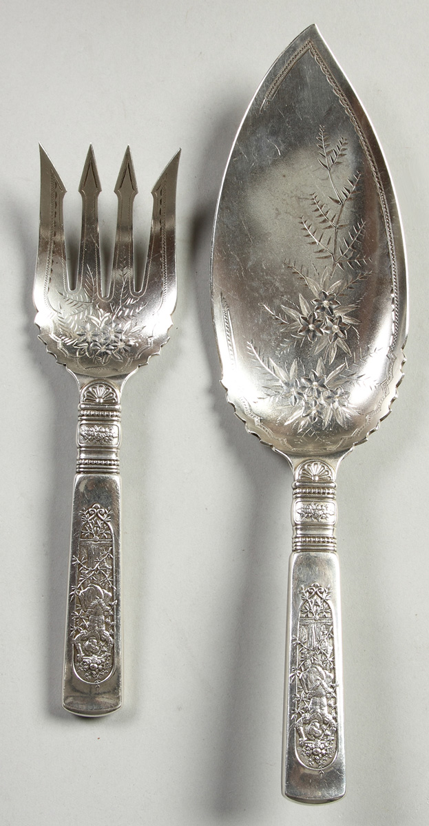 Gorham Fontainebleau 2 Pc Sterling 13852b