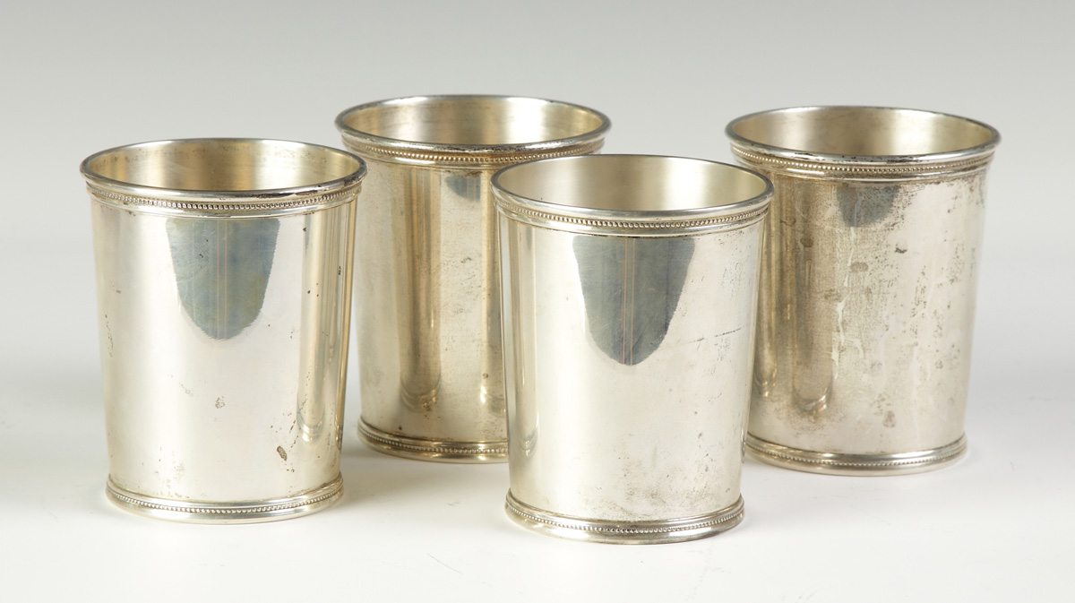 4 Sterling Silver Julep Cups J  138527