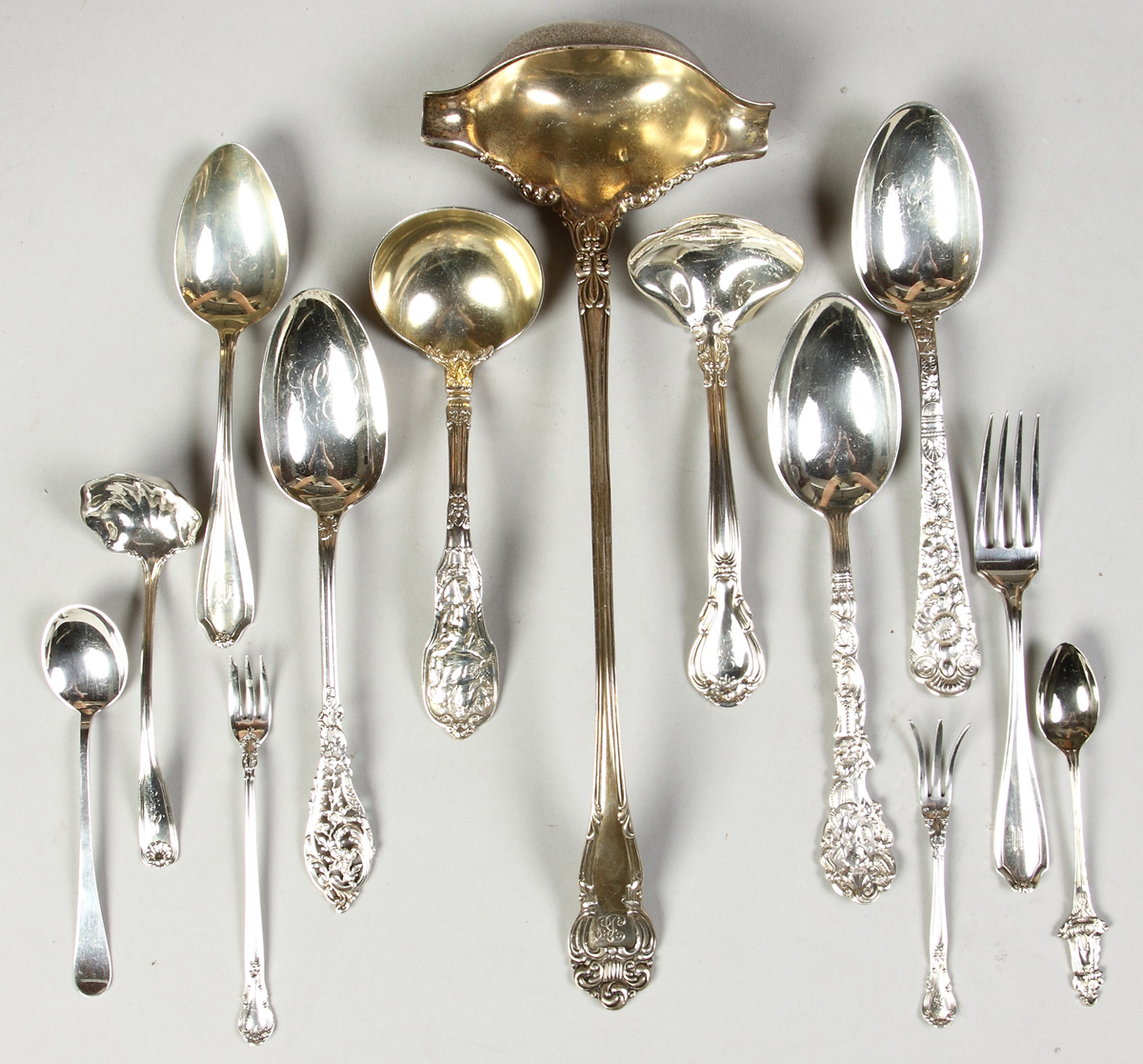 Group of Sterling Silver Serving 138536